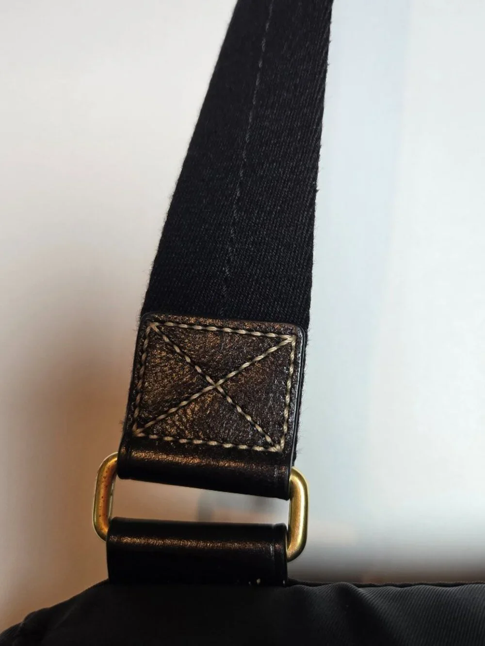 Coach Black Nylon Messenger Diaper Bag F10883 - Picture 11 of 11